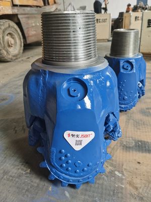 393.7mm Caly Tooth Tricone Drill Bit Thread 6 5/8FH IADC127 برای حفاری چاه آب